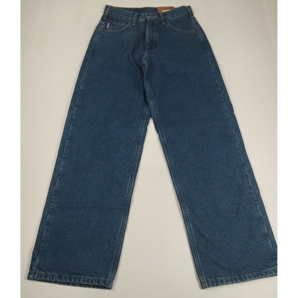 Carhartt Mens 29x30 B172 DST Relaxed Fit Flannel Lined Straight Leg Jeans NWT